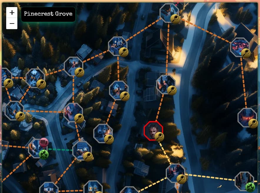 Map of Shadow Falls